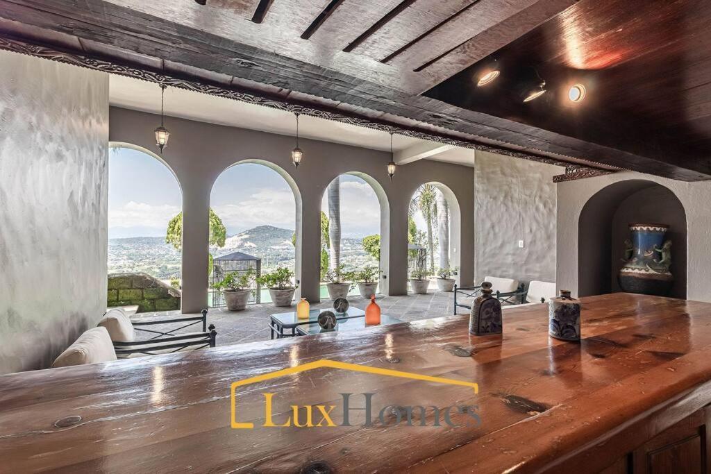 Lujosa Casa, Espectacular Vista Y Alberca Para 20 Personas Cuernavaca Eksteriør billede